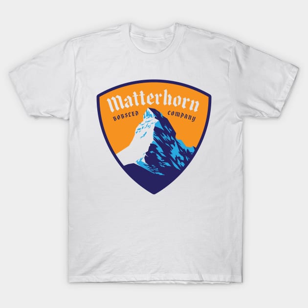 Matterhorn Bobsled Company T-Shirt by jpdesign